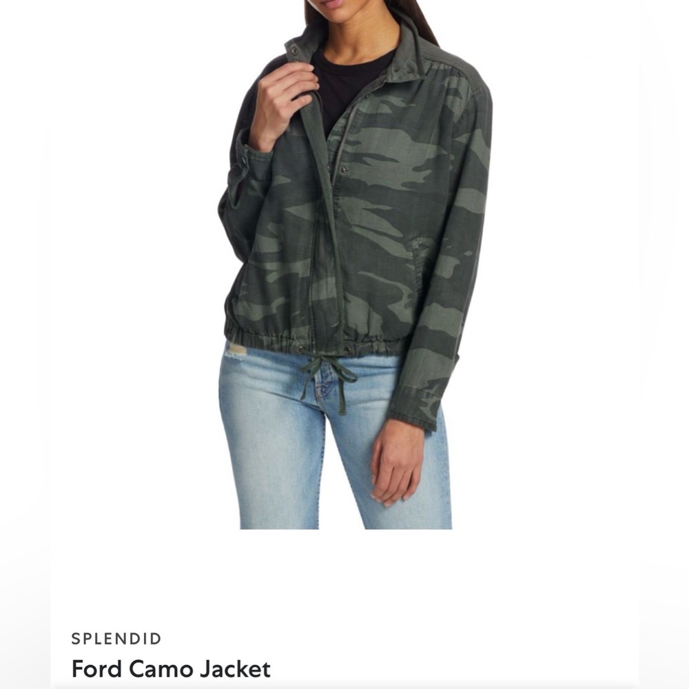 NWT Splendid Ford Camo Jacket